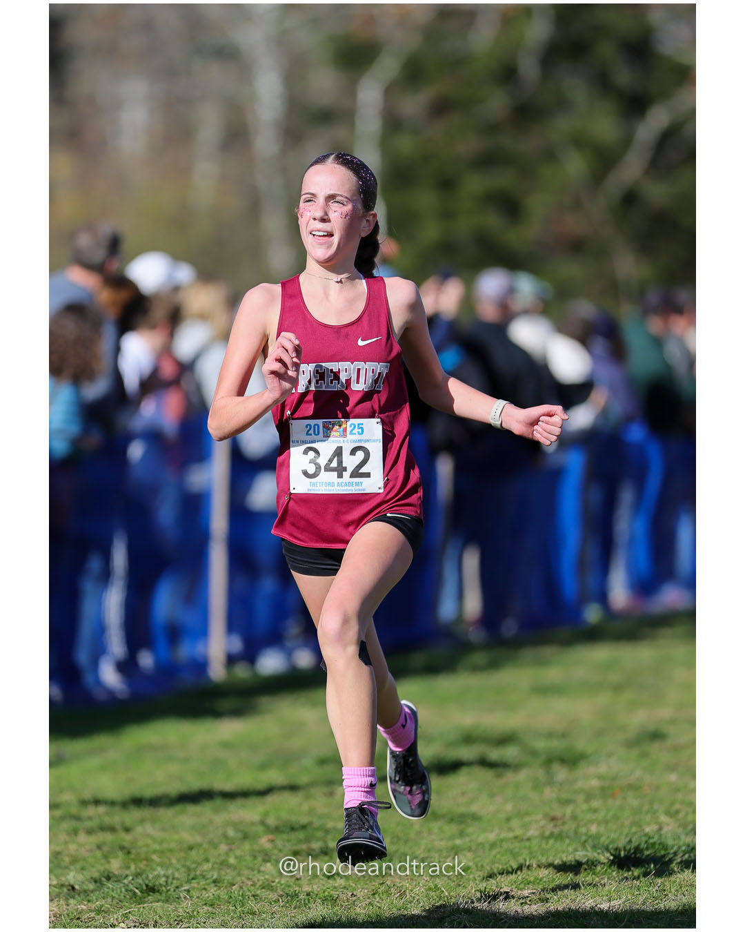 Maddy Gilbert, Freeport High School, P194, 22:59.90 - New England Cross Country State Championship - Thetford Vt - November 8, 2025 File: ./dir-1-Girls-Championship/251108-2025-New England-Cross-Country-Championships-Thetford-VT-366-296A6291.jpg Maddy Gilbert, Freeport High School, P194, 22:59.90 - New England Cross Country State Championship - Thetford Vt - November 8, 2025 – 2025…